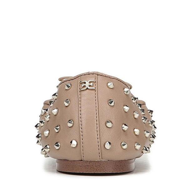 NEW Sam Edelman Fanley Leather Studded Ballet Flat - Picture 3 of 7